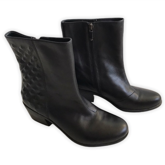 b. makowsky Shoes - B. Makowsky Hark Hidden Stud Mid-Calf Leather Boot